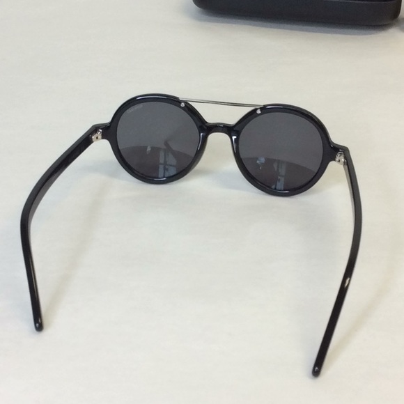 KOMONO sunglasses glossy black round NEW vivien main image 6